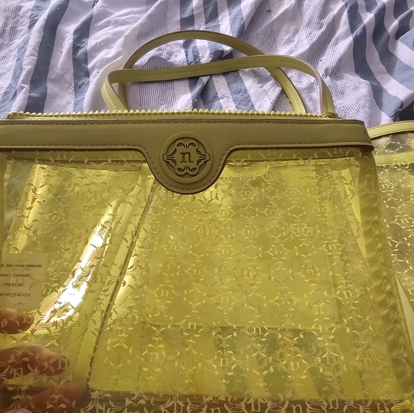Nanette Lepore Yellow-Green Purse - Picture 5 of 6